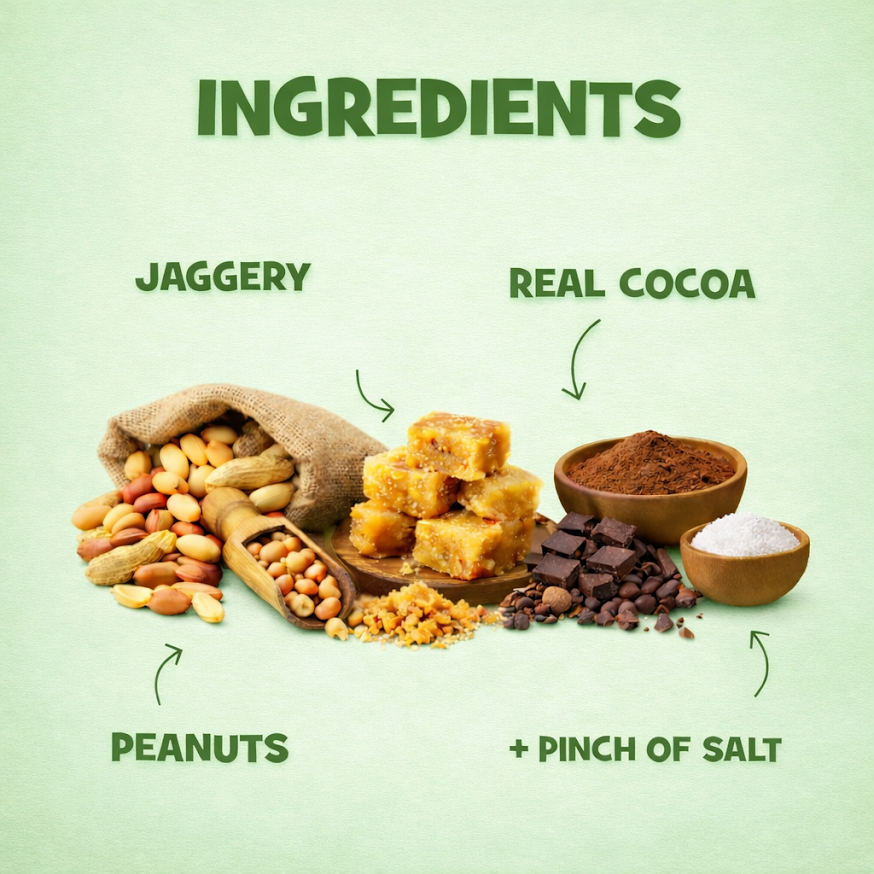 Choco Peanut Ingredients